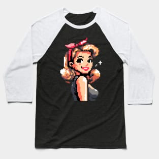 pin up art Baseball T-Shirt